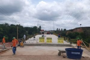 Obra da ponte Acará-Miri, em Tomé Açu, já está em fase de conclusão