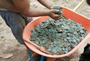 Relíquia roubada: Moedas raras são encontradas em Colares, no Pará
