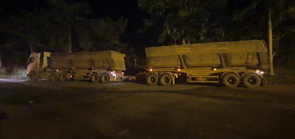 Caminhão que transportava 105 toneladas de minério ilegal é apreendido pela PRF em Marabá