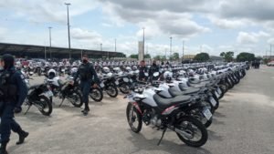 Governo do Pará reforça a Polícia com 700 motos, 6.180 coletes e 227 rádios