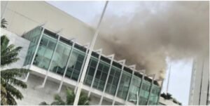 Princípio de incêndio é registrado em shopping no centro de Belém